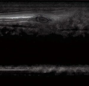 Moldura Negro Brillo 4×15