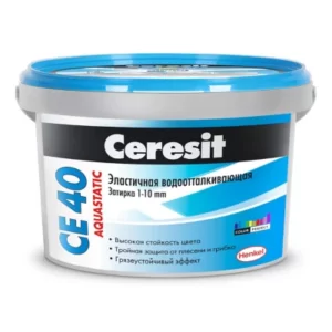Затирочная смесь Ceresit CE 40