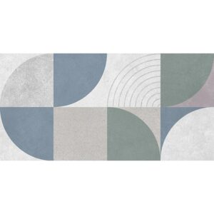 Atlas плитка настенная серый мозаика 08-00-06- 20×40