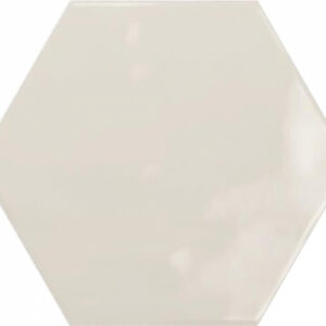 Настенная плитка Ribesalbes Geometry Hex Creme Glossy 15×17.3