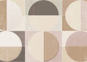 Декор Cifre Ceramica Cromatica Decor Circles Warm Brillo 25×75