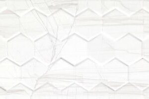 Настенная плитка Ceramika Konskie Brennero White Hexagon 25×75