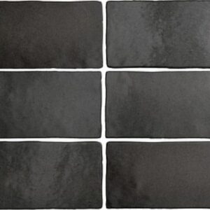 Настенная плитка Equipe Magma Black Coal 6.5×20