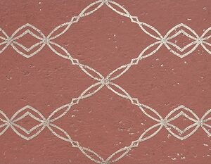 Настенная плитка La Platera Goldstone Burgundy Chain 35×90