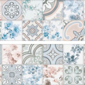 Настенная плитка Cifre Ceramica Cromatica Decor Adriana Cold Brillo 25×75